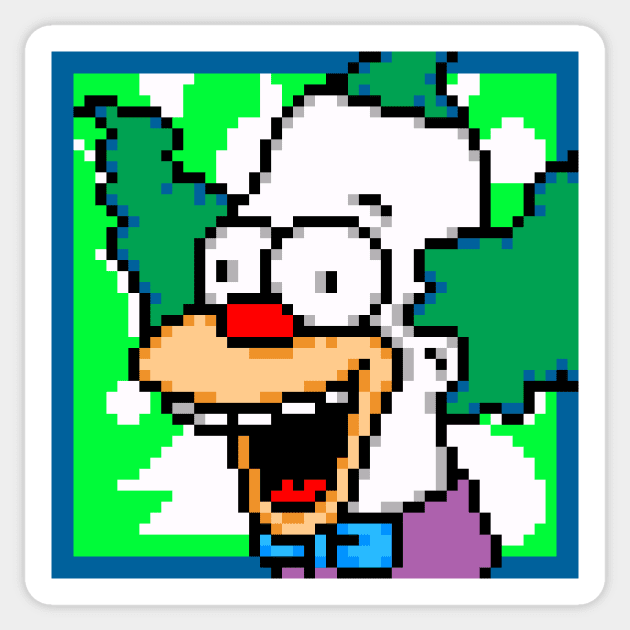 Krusty Sprite Sticker by SpriteGuy95